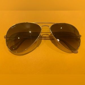 Authentic Ray-Ban Aviator Glasses 58mm